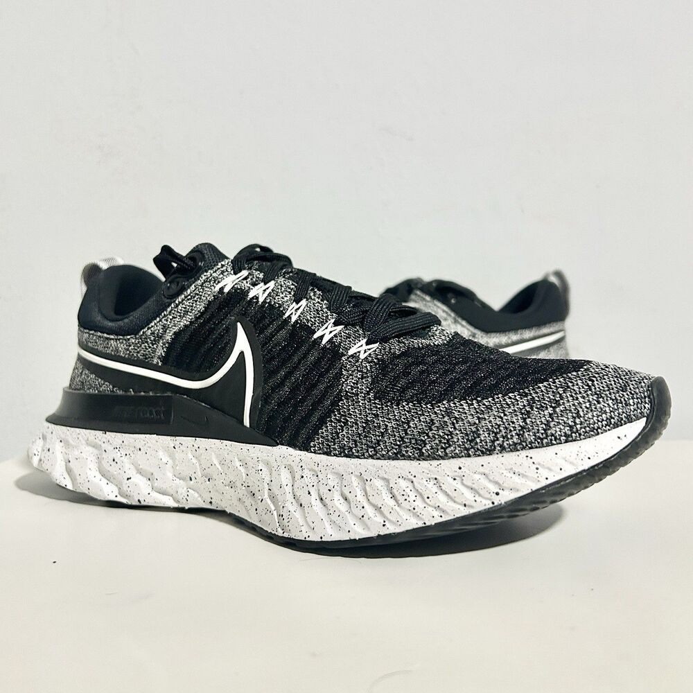 Nike React Infinity Run Flyknit 2 “White Black” Men’s Size 10.5 Running Shoes